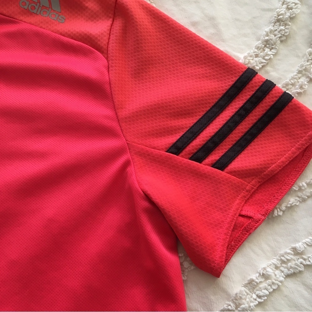 Adidas Men's Red Performance Shirt - Picture 3 of 6